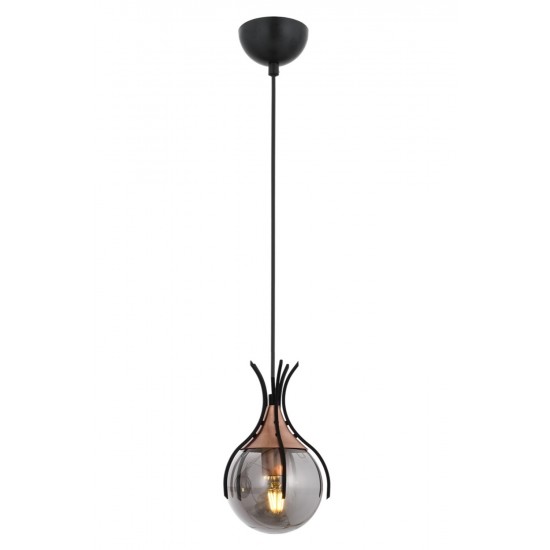 Modi Lighting Mod-4595-1K Krom Kaplama Aplik E27 Metal Cam 13x18cm