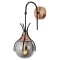 Modi Lighting MOD-4595-1CPR Eskitme Kaplama Aplik E14 Metal Kristal 25x14cm