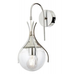 Modi Lighting Mod-4595-1K Krom Kaplama Modern Avize E27 Metal Cam 13cm
