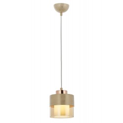 Modi Lighting 4604-1KRM Krem Boyalı Modern Avize E27 Metal Cam 15cm