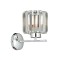 Modi Lighting Mod-4608-1K Krom Kaplama Aplik E27 Metal Kristal 20x27cm