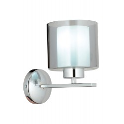 Modi Lighting Mod-4609-1K Krom Kaplama Aplik E27 Metal Cam 20x27cm