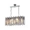 Modi Lighting Mod-4611-YM-K Krom Kaplama Modern Avize E14 Metal Kristal 65x22cm