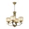 Modi Lighting Mod-4612-4E Eskitme Kaplama Modern Avize E27 Metal Kristal 55cm