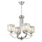 Modi Lighting Mod-4612-4K Krom Kaplama Modern Avize E27 Metal Kristal 55cm