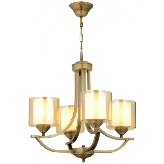 Modi Lighting Mod-4614-4E Eskitme Kaplama Modern Avize E27 Metal Cam 55cm
