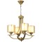 Modi Lighting Mod-4614-4E Eskitme Kaplama Modern Avize E27 Metal Cam 55cm