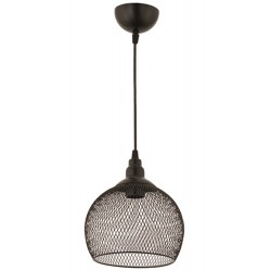 Modi Lighting Mod-4621-1BSY Siyah Boyalı Modern Avize E27 Metal Telli 21cm