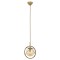Modi Lighting Mod-4626-1E Eskitme Kaplama Modern Avize E14 Metal Cam 22cm
