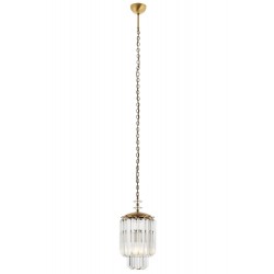 Modi Lighting Mod-4627-1E Eskitme Kaplama Klasik Avize E27 Metal Kristal 20cm