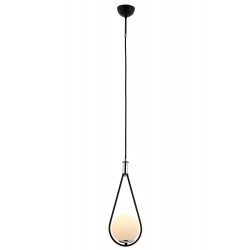 Modi Lighting Mod-4628-1BSY Siyah Boyalı Modern Avize G9 Metal Cam 20cm