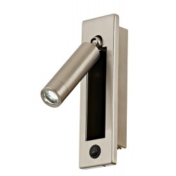 Modi Lighting Mod-4632-N-LED Nikel Kaplama Aplik LED Metal 5x2.5cm