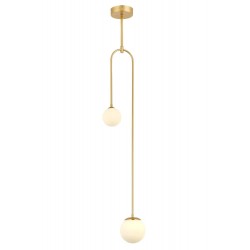 Modi Lighting Mod-4639-2BSA Sarı Boyalı Modern Avize G9 Metal Cam 20x12cm