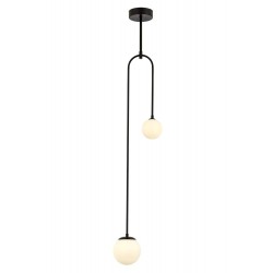 Modi Lighting Mod-4639-2BSY Siyah Boyalı Modern Avize G9 Metal Cam 20x12cm