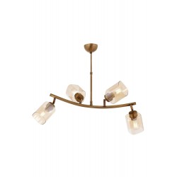 Modi Lighting Mod-4642-4E-YM Eskitme Kaplama Modern Avize E27 Metal 60x36cm