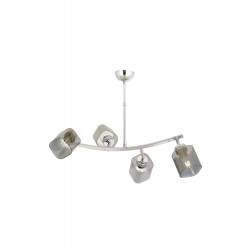 Modi Lighting Mod-4642-4K-YM Krom Kaplama Modern Avize E27 Metal Cam 65x45cm