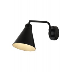 Modi Lighting Mod-4650-02 Siyah Boyalı Aplik E27 Metal 25x12cm