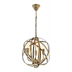 Modi Lighting Mod-4652-3E Eskitme Kaplama Modern Avize E14 Metal 36cm