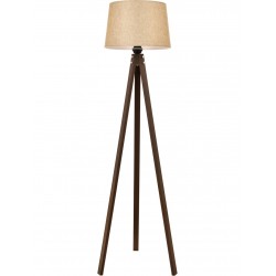 Modi Lighting Mod-4596-1E Eskitme Kaplama Lambader E27 Ahşap Kumaş 40cm