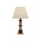 Modi Lighting MOD-4655-1E Eskitme Kaplama Masa Lambası E27 Metal Ahşap 35cm