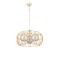 Modi Lighting 3’lü Halka Gold Avize 50cm Mod-CKR-0056