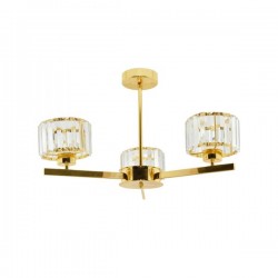 Modi Lighting 3’lü Venus Gold Kristal Taşlı Modern Avize Mod-CKR-0098