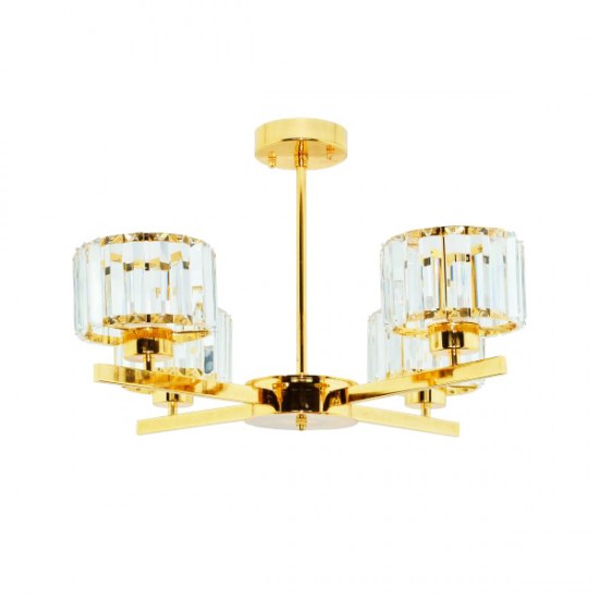 Modi Lighting 4u Venus Gold Kristal Taşlı Modern Avize Mod-CKR-0099