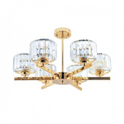 Modi Lighting 6li Venus Gold Kristal Taşlı Modern Avize Mod-CKR-0101