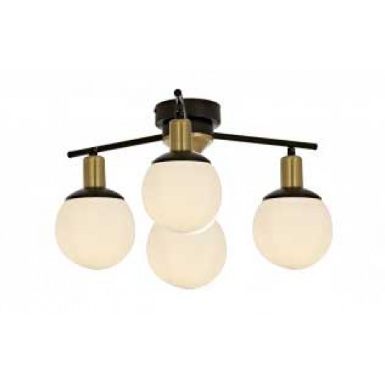 Modi Lighting Siyah Boyalı Modern Avize Mod-Av-4465-4ar