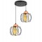 Modi Lighting 2'li Modern Siyah Bakır Sarkit Avize Mod-Av-4411-2bsy