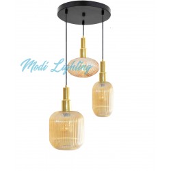 Modi Lighting 3'lü Modern Avize Mod-Av-4449-3bal