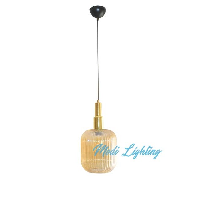 Modi Lighting Tekli Modern Avize Büyük Camlı  Mod-Av-4449-1bal-Big