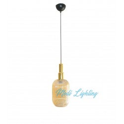 Modi Lighting Tekli Modern Avize Büyük Camlı  Mod-Av-4449-1bal-Small