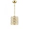Modi Lighting Alfa Tekli Kristalli Gold Sarkıt Avize 14 Mod-CKR-0127