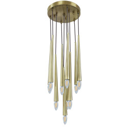 Modi Lighting 10'lu Konik Borulu Sarkıt Modern Avize Mod-Av- 4401-10ey Modi Lighting 10'lu Konik Borulu Sarkıt Modern Avize Mod-Av- 4401-10ey