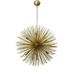Modi Lighting 60 cm Açık Renk Eskitme Kirpi Modern Sarkıt Avize Mod-Av- 4402-12a-Ey Modi Lighting 60 cm Açık Renk Eskitme Kirpi Modern Sarkıt Avize Mod-Av- 4402-12a-Ey