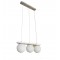 Modi Lighting 3'lü Beyaz Balik Modern Sarkıt Avize Mod-Av- 4406-3by