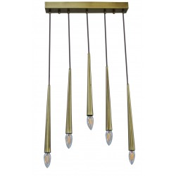 Modi Lighting 5li Konik Borulu Sarkıt Modern Avize Mod-Av- 4401-5ey