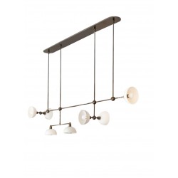 Modi Lighting 6'lı Siyah Modern Avize Mod-Av-4488 7bsy