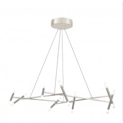 Modi Lighting 8'li Krom Modern Avize Mod-Av-4491-8k