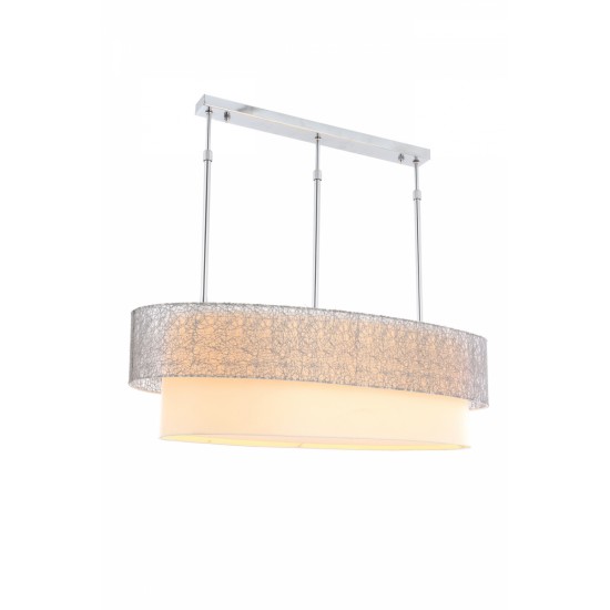 Modi Lighting Krom Modern Sarkıt Avize Mod-Av-4407-80x35