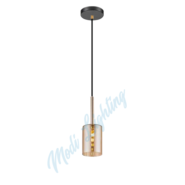 Modi Lighting Bal Camlı Tekli Sarkıt Avize Mod-Av-4443-1bbs