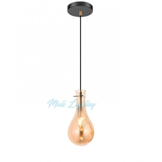 Modi Lighting Bal Camlı Tekli Sarkıt Avize Mod-Av-4459-1bs