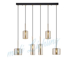 Modi Lighting Bal Sıralı Camlı 6'lı Sarkıtavize Mod-Av-4443-6bsr