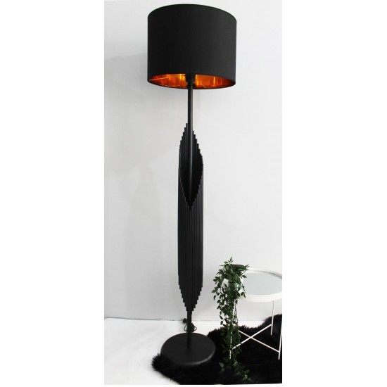 Modi Lighting Boru Dizayn Siyah Lambader Md-Clk008-Sl