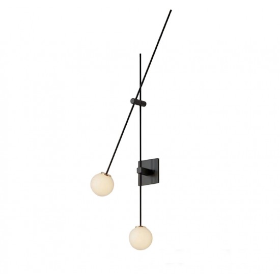 Modi Lighting İkili Siyah Modern Aplik Mod-Ap-4492-1bsy