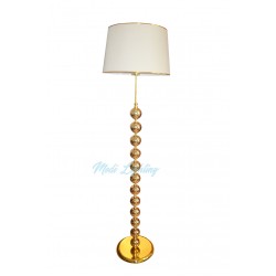 Modi Lighting Krem Şapka Gold Lambader Md-4461-Kr