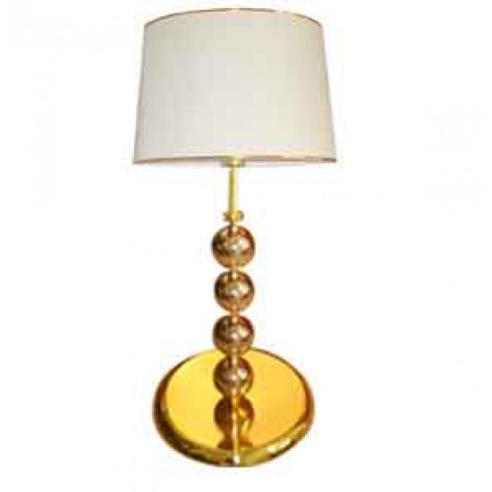 Modi Lighting Krem Şapka Gold Masa Lambası Mod-Ml-4461-G