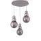 Modi Lighting Krom Metal Toplu 3'lü Yuvarlak Sarkıt Avize Mod-Ck-Sl-3ky