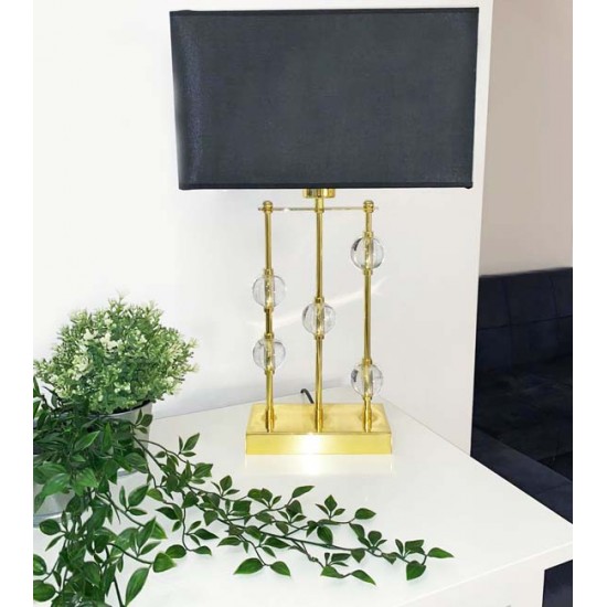 Modi Lighting Mixed Kristalli Masa Lambası Gold Md-Clk023-Gd